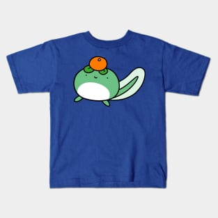 Orange Fruit Tadpole Kids T-Shirt